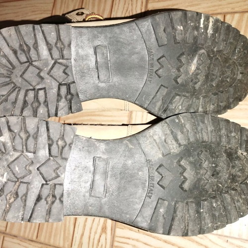 Roadsign boots used, beige, size 39