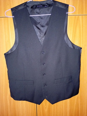 Vest black, size XL, new