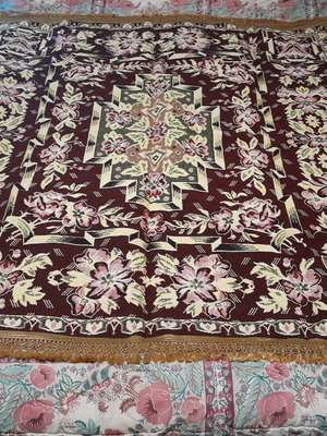 Felt Winter Tablecloth 140x140 New