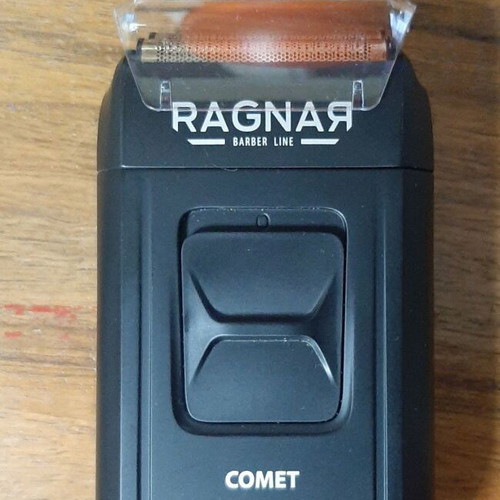 Eurostil Ragnar Comet Black shaver like new, rechargeable