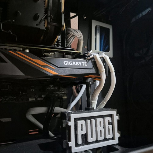 PUBG GPU support new, plastic graphics card holder