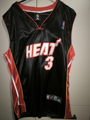 NBA Jersey Wade used, authentic Miami Heat size L