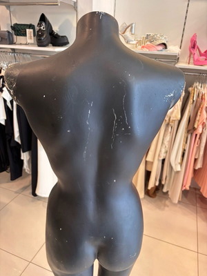 Female black display bust used