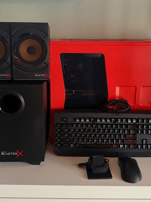Gaming setup like new with i5-4690K, GTX 970, 16GB RAM and Razer & Creative peripherals