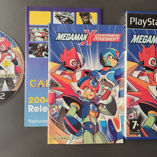 Sony PlayStation 2 Mega Man X Command Mission game