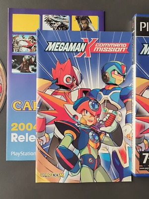 Sony PlayStation 2 Mega Man X Command Mission game