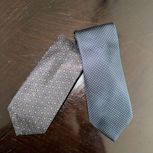 Set of 2 men's ties Pierre Cardin and Andrew’s Ties like new
