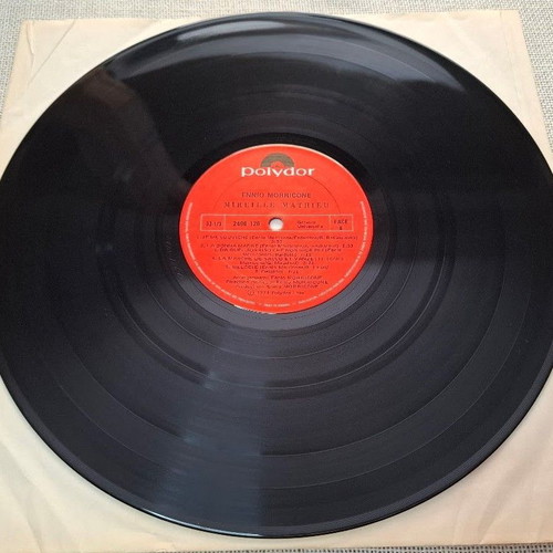 Mireille Mathieu Chante Ennio Morricone LP, jazz