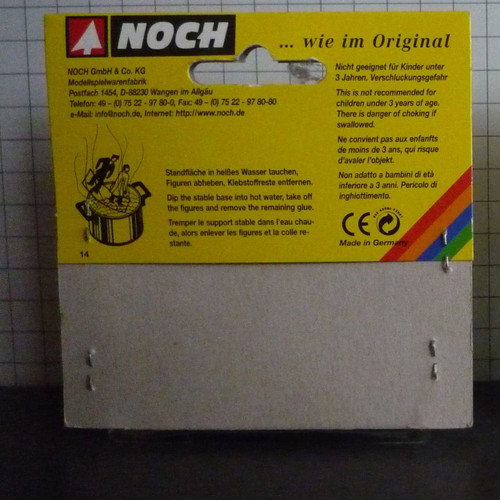 Noch 11530 Bus Stop model kit items new