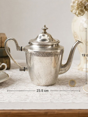 WMF Art Deco Silver-Plated Teapot Germany 1920s like new