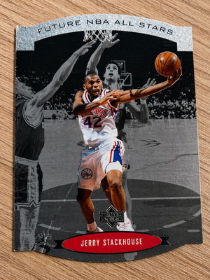 Upper Deck SP Future NBA All-Stars #AS25 Jerry Stackhouse collectible card used