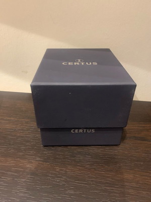 Certus watch box like new