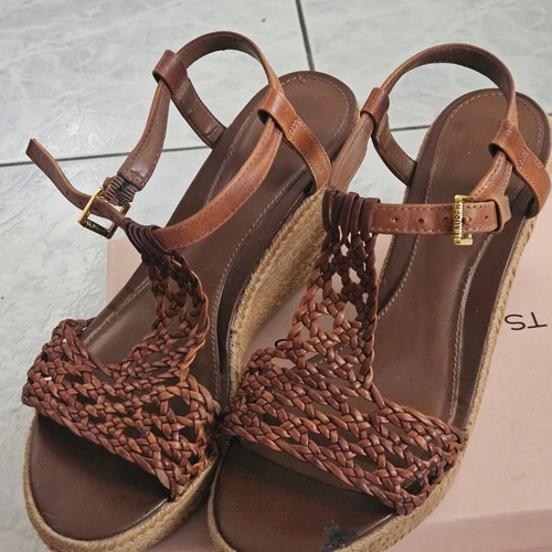 Ralph Lauren Hailey Wedge platform sandal