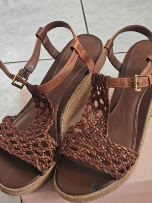 Ralph Lauren Hailey Wedge platform sandal