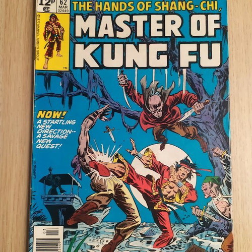 The Hands of Shang-Chi Master of Kung Fu comics #61-66 Marvel