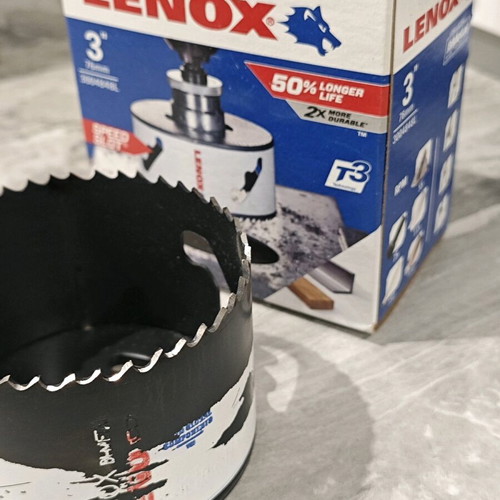 Lenox T3 76mm Hole Saw like new