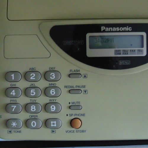 Panasonic KX-F2510 fax machine like new with manual