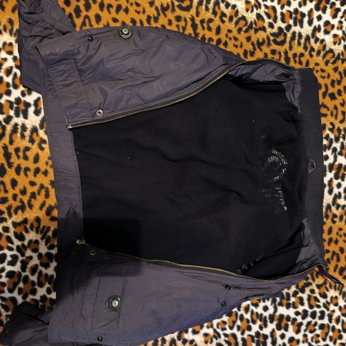 Men's jacket used gray size M