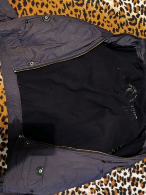 Men's jacket used gray size M
