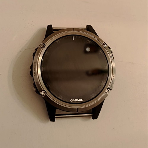 Garmin fenix 5 plus sapphire titanium smartwatch with extra straps