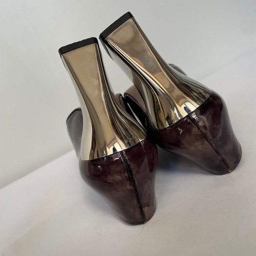 Marni leather heels like new, size 36.5, colorful