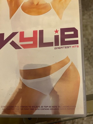 Kylie Minogue Greatest Hits DVD like new