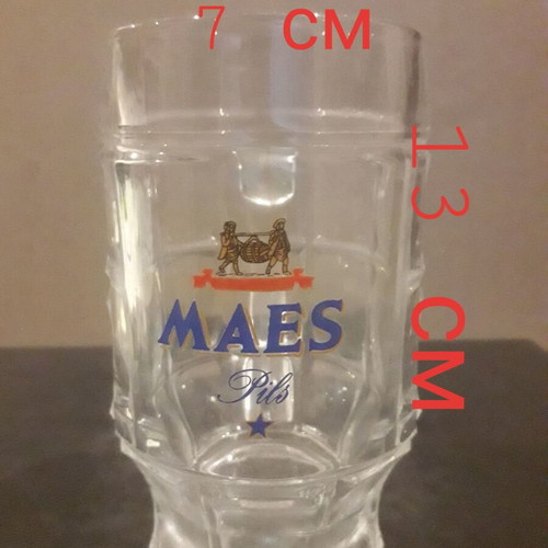 Maes pils 0.25 beer mug used