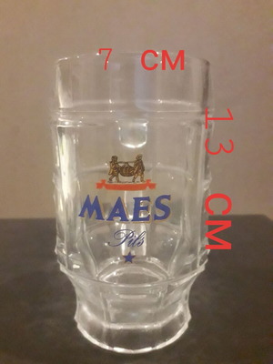 Maes pils 0.25 beer mug used