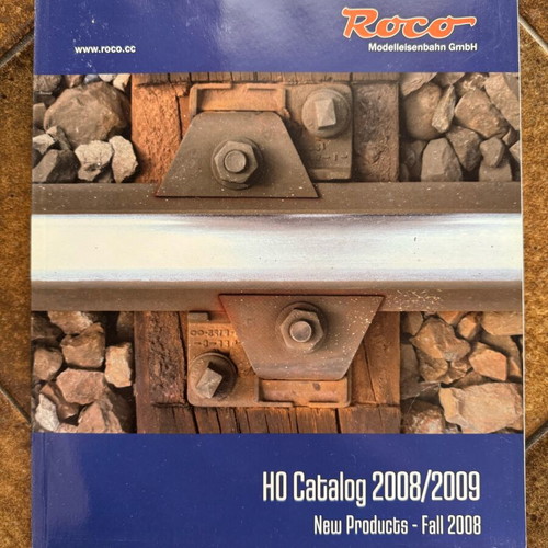 Roco H0 Catalog 2008/2009 English Edition like new