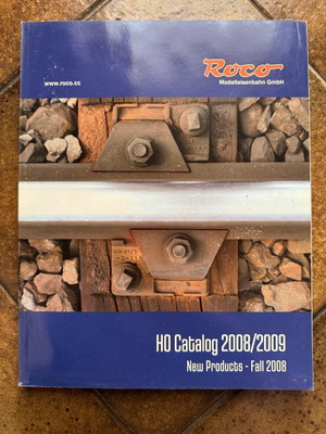 Κατάλογος Roco H0 2008/2009 Αγγλική έκδοση σαν καινούργιο