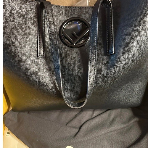 Fendi tote bag used, black shoulder with minimal wear