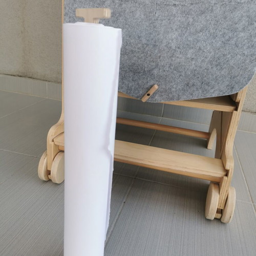 Montessori learning tower with accessories and instruction book