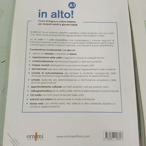 In alto Italian books set of 2 new