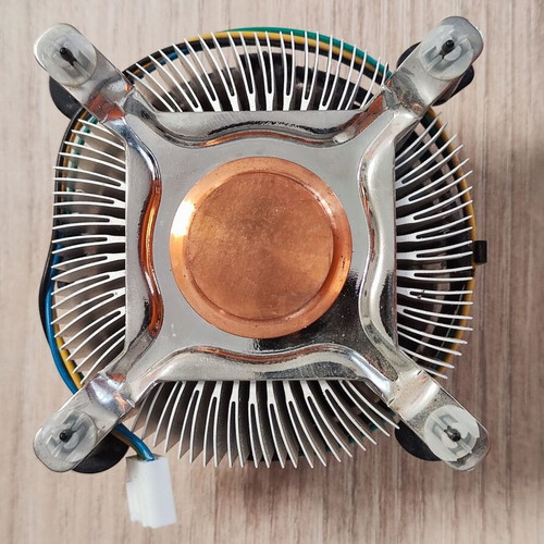 Intel 775 cooler used with copper core