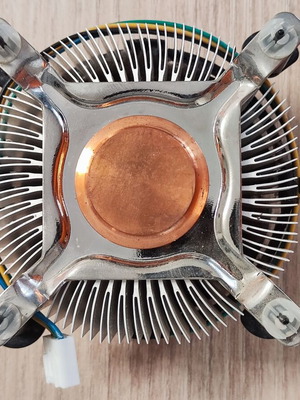 Intel 775 cooler used with copper core