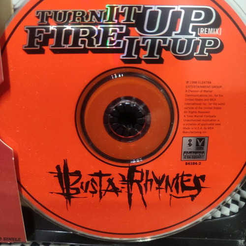 Busta Rhymes Turnit Up ReMix CD single 1998 like new