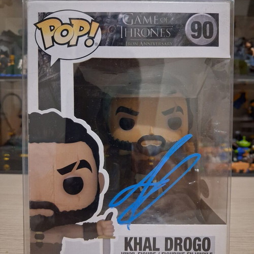 Game of Thrones Khal Drogo Funko Pop! signed by Jason Momoa