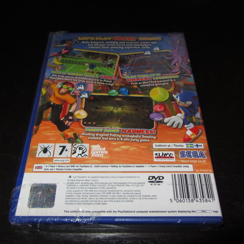Sega Superstar Tennis Sony PS2 καινούργιο σφραγισμένο