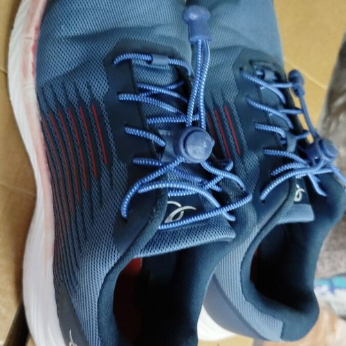 Energetics kids athletic shoes used, blue, size 40