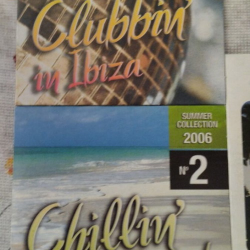 Music CDs Clubbin in Ibiza & Lounge Collection like new, pack of 3