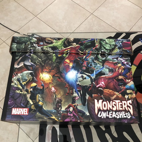 Marvel Monsters Unleashed Comic Storage Box like new