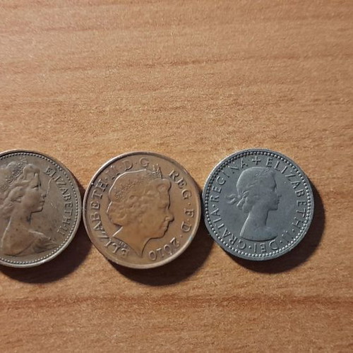 Great Britain coin collection used