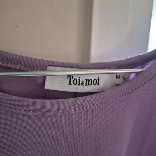 Toi&Moi short sleeve blouse new, lilac color, sizes M and L