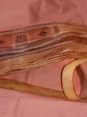 Handmade leather selachi 1900 used, traditional Arcadia trophy