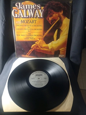 James Galway NR3010 vinyl used, Mozart concertos, Pickwick 1973