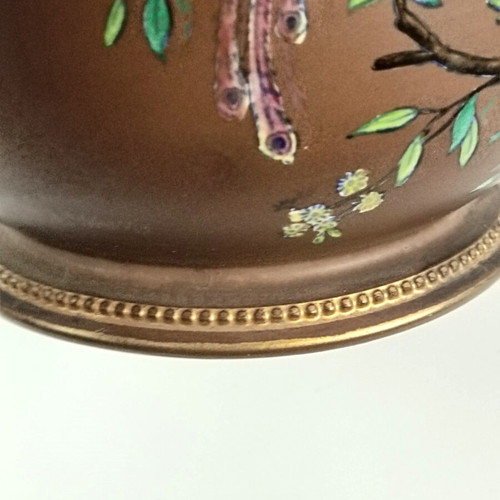 Rare collectible handmade W & R Carlton Ware vase like new
