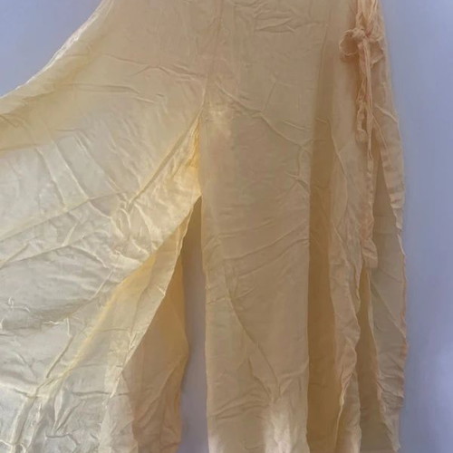 Salvari pants 3 pieces, blue, white and yellow, one size