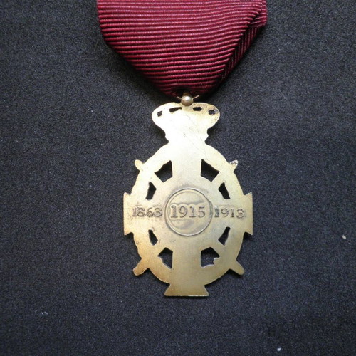 Gold Knight with Swords Order of George used with ribbon Spink