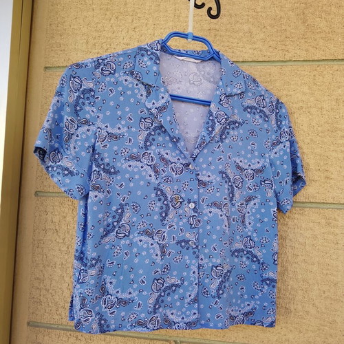 Terranova short-sleeve shirt XS, blue