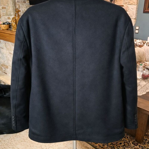 Digel black half coat size 54 like new